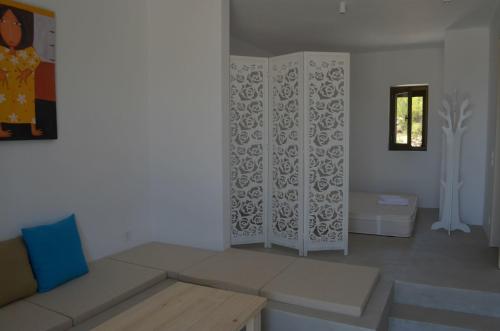 Ruang duduk di Kalypso Apartments