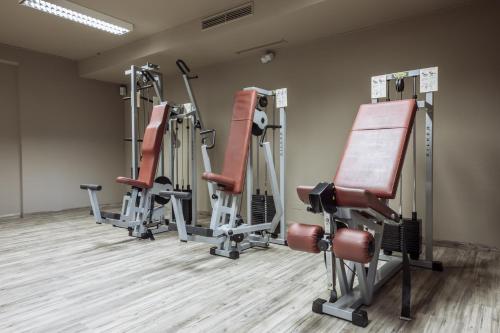 Fitness centrum a/nebo fitness zařízení v ubytování Nationalpark Lodge Grossglockner