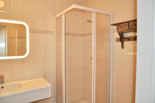 Koupelna v ubytování Wijde Blick 104