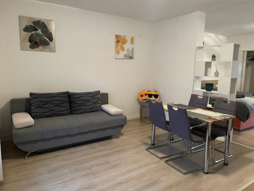 Posezení v ubytování Studio apartman Happiness