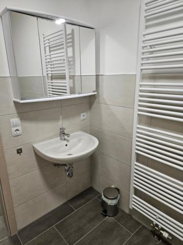 Koupelna v ubytování Ferienwohnung 2 Seldüz