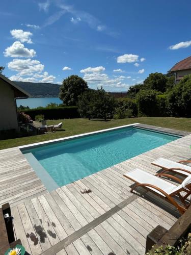 Maison avec Piscine LAC d'ANNECY - proximité Plage VEYRIER DU LAC