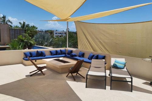 Posezení v ubytování Casa MapacheTodos Santos Maison D'hôte