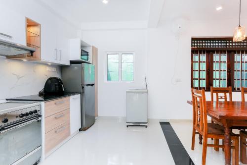 Kuchyň nebo kuchyňský kout v ubytování Eco Kings Villa