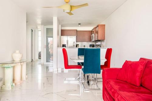 Kuchyň nebo kuchyňský kout v ubytování Paradise Coast PR - Penthouse