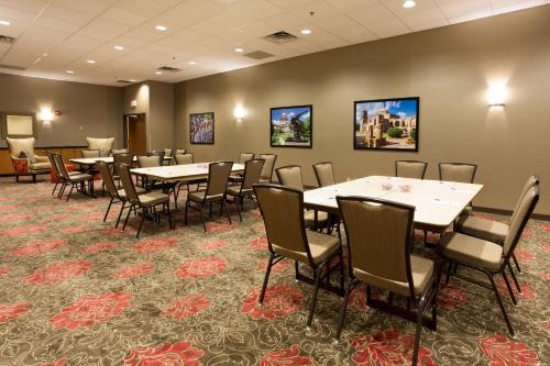 a conference room with tables and chairs in it at Drury Inn & Suites San Antonio Riverwalk in San Antonio