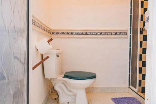 Koupelna v ubytování River Front Casa Antahkarana Nogalito Hotel Room 5