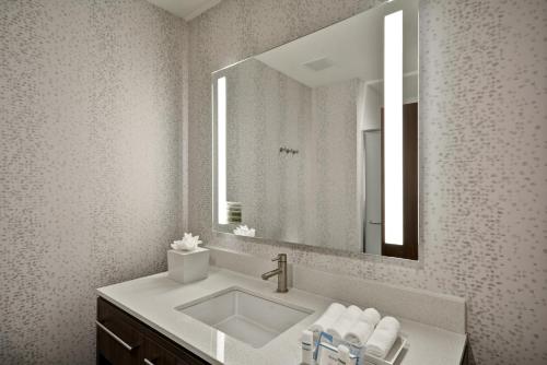 Bilik mandi di Home 2 Suites By Hilton Fairview Allen