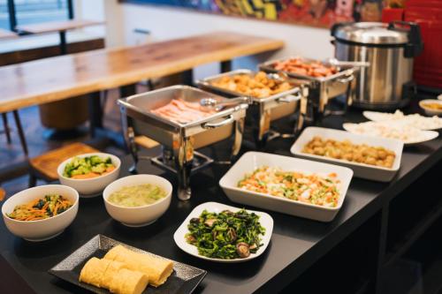 Comida en el hotel o alrededores