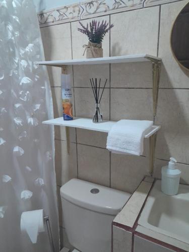 Ein Badezimmer in der Unterkunft ZUMBADO