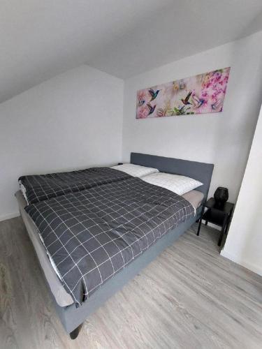 Katil atau katil-katil dalam bilik di Ferienwohnung Uljana