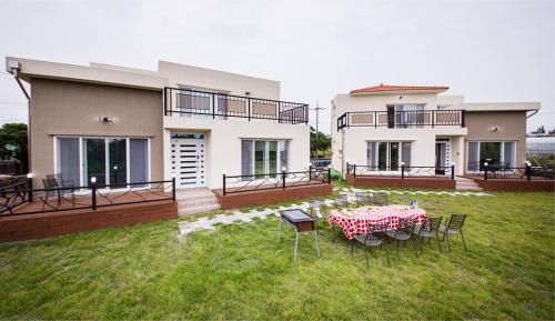Zahrada ubytování Homechee Pension