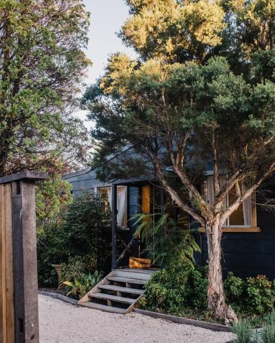 a house with a tree in front of it at Auld Schoolhouse in Coolangatta