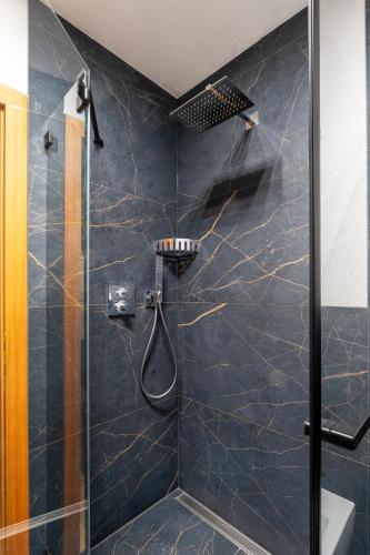 Koupelna v ubytování Hotel Dahu