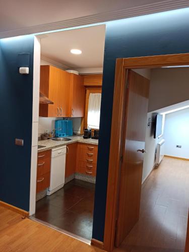 Кухня или мини-кухня в Apartamentos 19 Living
