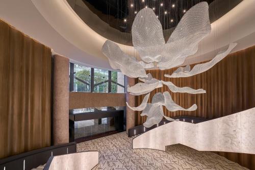 a rendering of a ceiling fan in a room at Renaissance Kuala Lumpur Hotel & Convention Centre in Kuala Lumpur