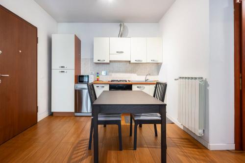 Kuchyň nebo kuchyňský kout v ubytování Berni