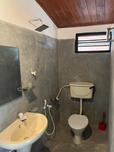 Koupelna v ubytování Sabine Holiday Resort and Restaurant