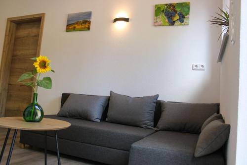 Posezení v ubytování Ferienwohnung Pfrang