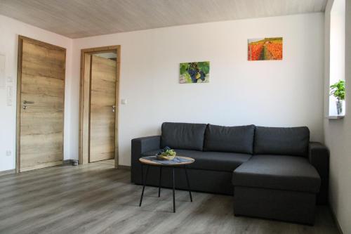 Posezení v ubytování Ferienwohnung Pfrang