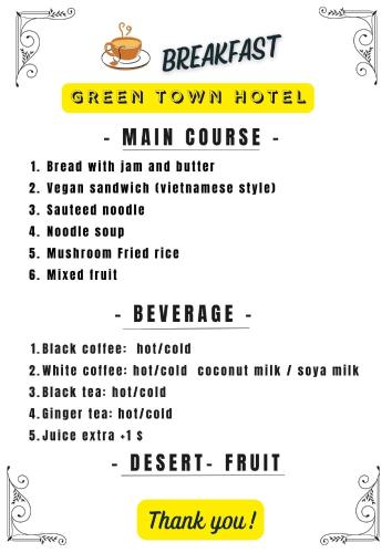 Un certificat, premiu, logo sau alt document afișat la PHỐ XANH hotel - STAY 24H