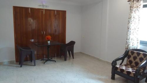 Χώρος καθιστικού στο Casa Gracias