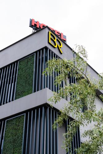 a building with a b sign on the top of it at BRANDROOM HOTEL in Istanbul