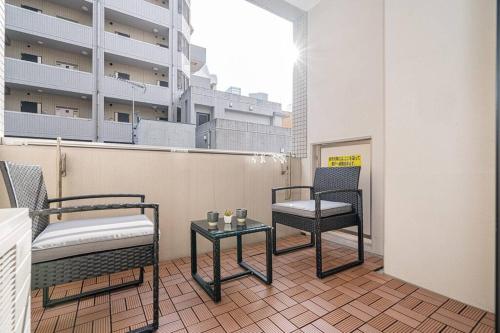 新宿区歌舞伎町舒适露台房源徒步3分钟地铁站