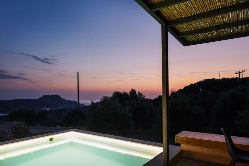 Paisaje cerca de esta villa