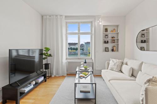 True Basel - Stadtwohnung I Rheinblick
