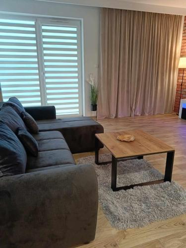 Χώρος καθιστικού στο Apartamenty Bartoszyce 3