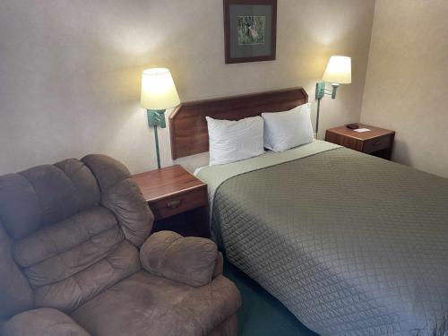 Postel nebo postele na pokoji v ubytování Hotel Yuma