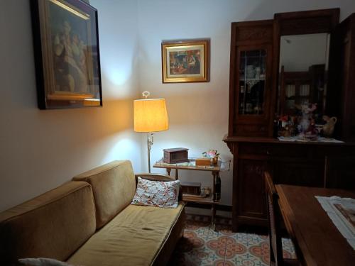 Χώρος καθιστικού στο Villa Elda - b&b in historic house