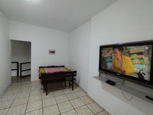 TV/trung tâm giải trí tại Seu Apto na Praia da Costa 1 Todo Seu Grande Completo Centro Excelente Localização