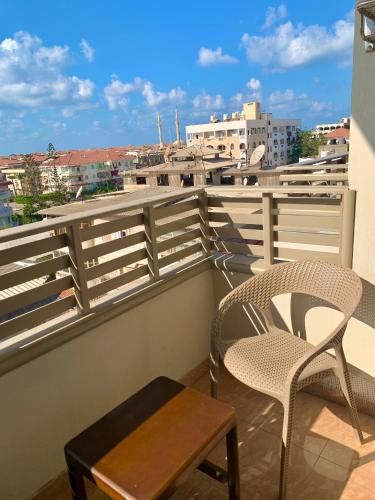 Balkón nebo terasa v ubytování Dolphin Ras El-Bar Hotel