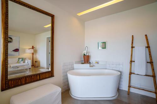 Koupelna v ubytování Abracadabra Boutique Hotel