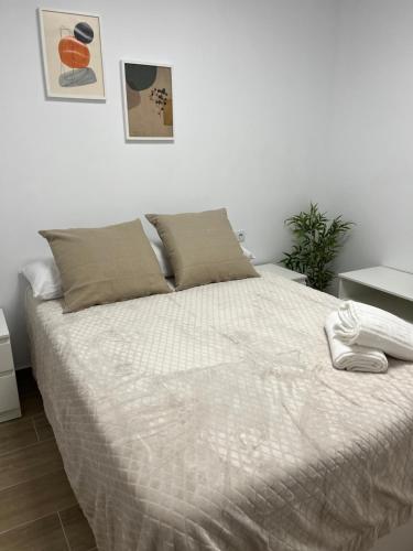Un pat sau paturi într-o cameră la CASA MARTÍN