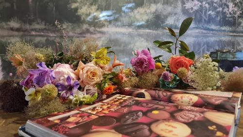 Landskap semula jadi dekat dengan rumah tamu ini