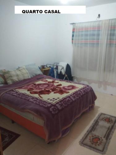Ένα ή περισσότερα κρεβάτια σε δωμάτιο στο Casa local nobre