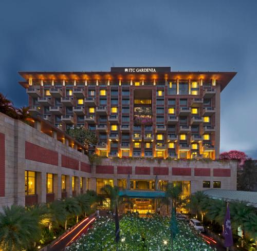 a rendering of the magellan sutera resort at night at ITC Gardenia, a Luxury Collection Hotel, Bengaluru in Bangalore
