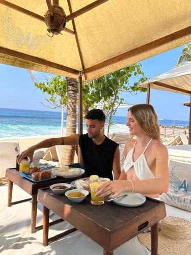 Hosté ubytování Angel Beach Unawatuna
