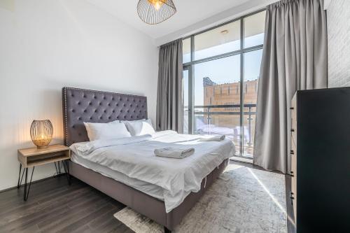 Postel nebo postele na pokoji v ubytování 1 Bedroom Apartment with city view