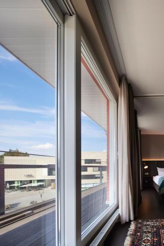 Balkón nebo terasa v ubytování Central Hotel Münster