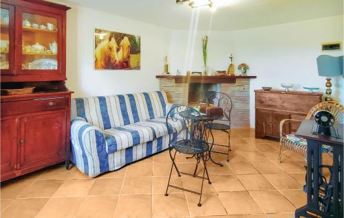 Zona de estar de Stunning Home In Terontola With Wi-fi