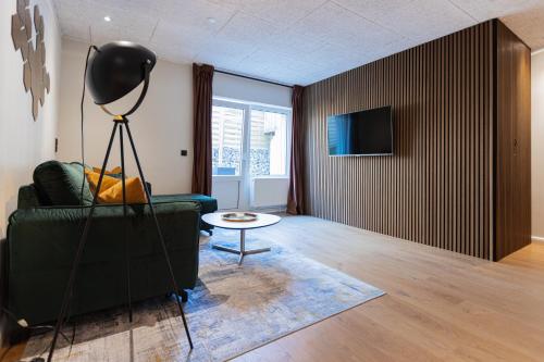 Setusvæði á NY style entire apartment w/private cozy terrace