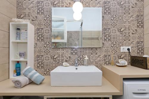 Koupelna v ubytování Villa Kamara