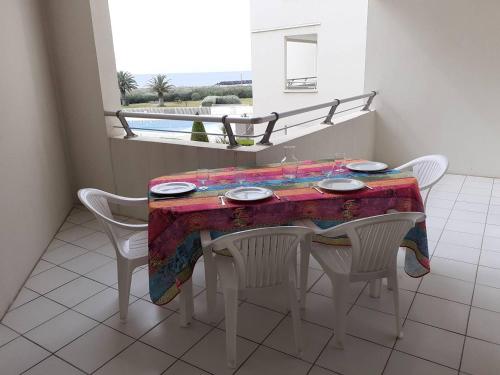 3 pièces avec grande terrasse vue mer Rochelongue Cap d'Agde