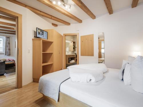 Katil atau katil-katil dalam bilik di Alpenapartments