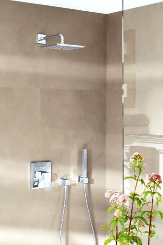 a shower with two faucets and a plant at Refresh Boutique Apartments in Vodice