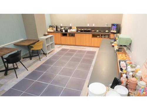 Кухня или мини-кухня в Hotel Area One Oita - Vacation STAY 99724v
